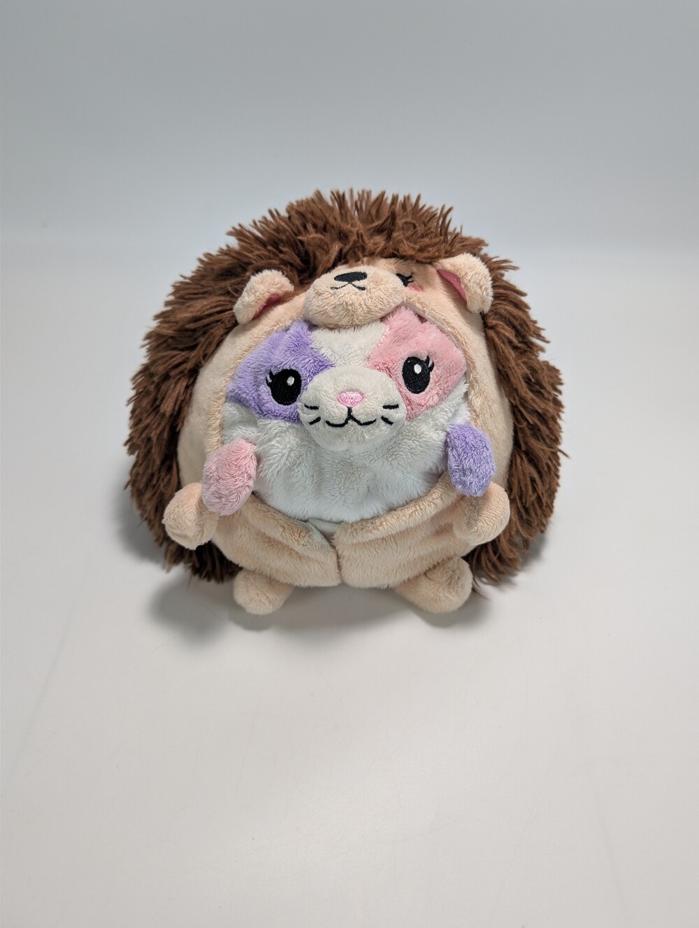 Squishable Justice Toys Undercover Hedgehog Agent Collette Cat Stuffed Plush